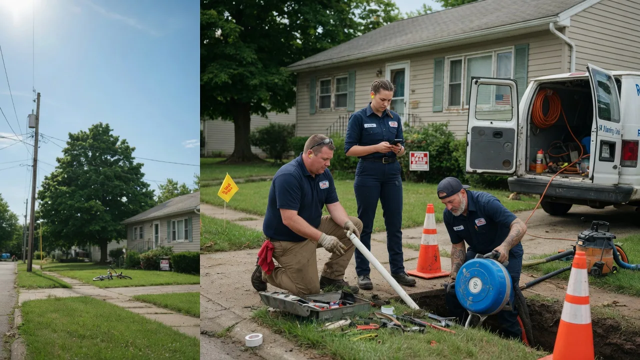Sewer Line Repair in Triumph, IL near me